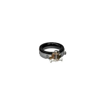 O-Z Gedney HBLG6124, 6'', HDG Iron, Insulated, Threaded, Grounding Bushing, 1 pc