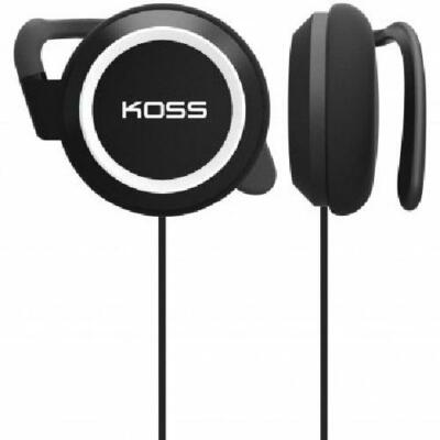 Koss Black Ear Clip Headphones 50-18K Hz 36 Ohm 4' Cord Ships from USA Seller