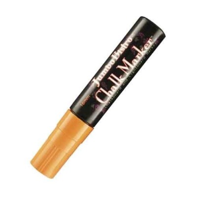 Marvy Uchida Bistro Chalk Marker Jumbo Fluorescent Orange Office School Arts