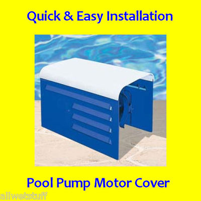 Deluxe Pool Pump Motor Cover irrigation sprinkler box Easy to put together  kit
