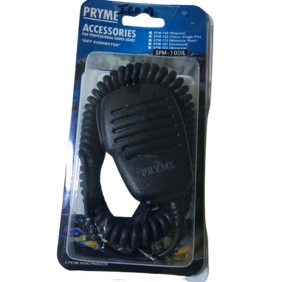Pryme SPM-100IL Observer Series Compact Remote Speaker Microphone 