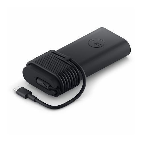 Dell 130W USB-C GAN Slim Adapter With Power Cord Black - 492-BDPS