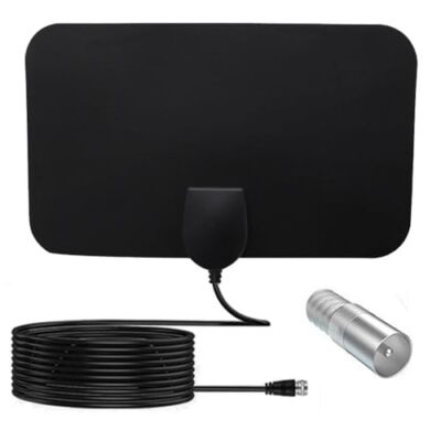 S, Hd Digital Antenna For Smart Tv Indoor - Long Range 100 Miles, 3...