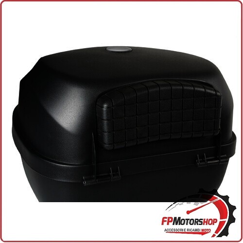 90417 T-BOX 31 LITRI BAULETTO PORTAPACCHI PORTAOGGETTI UNIVERSALE PER MOTO NERO
