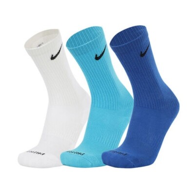 3 Pack Dri-fit Blue White