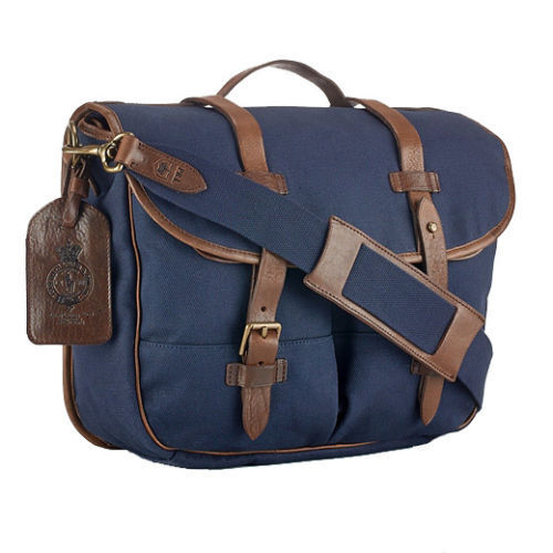 Ralph Lauren RRL Vintage Leather & Wool Shoulder Messenger Ralph Lauren RRL Vintage Leather & Wool Shoulder Messenger
