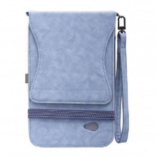 CUSTODIA FLAP CASE per TABLET SAMSUNG GALAXY TAB 7.0 GT P6200 AZZURRA