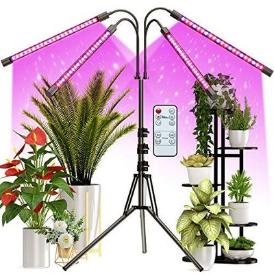 With Stand Grow Lights For Indoor Plants With Red Blue Spectrum 10 Di