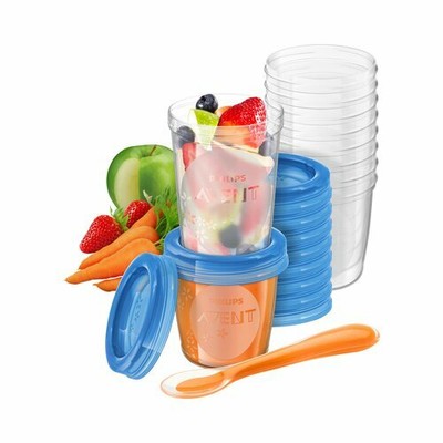 Aufbewahrungssystem für Babynahrung, SCF721/20, 240ml transparent