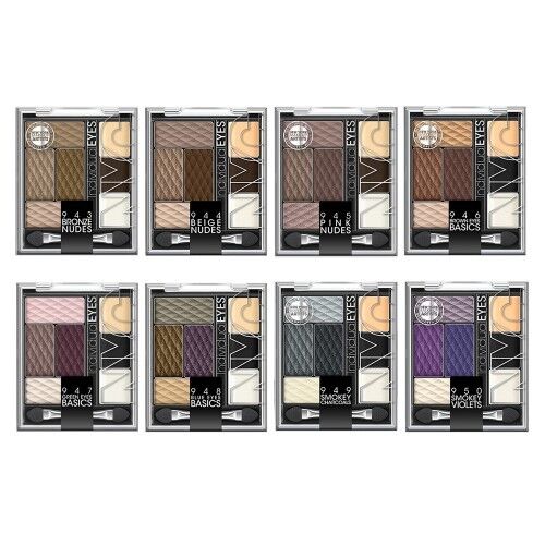 NYC Individual Eyes Eyeshadow Palette with Primer, Gel Liner and Illuminator