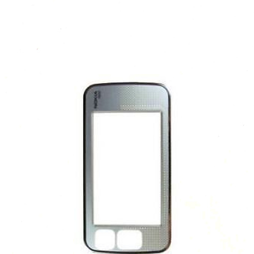 COVER ORIGINALE NOKIA N800 FRONTCOVER PARTE ANTERIORE SILVER