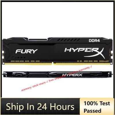 Kingston HyperX FURY DDR4 16GB 3200 MHz PC4-25600 Desktop RAM Memory DIMM 288pi