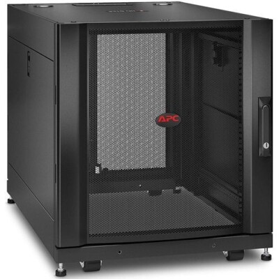 APC NetShelter SX Rack with Side Panels and Wheels Casters 12U AR3003 New in box