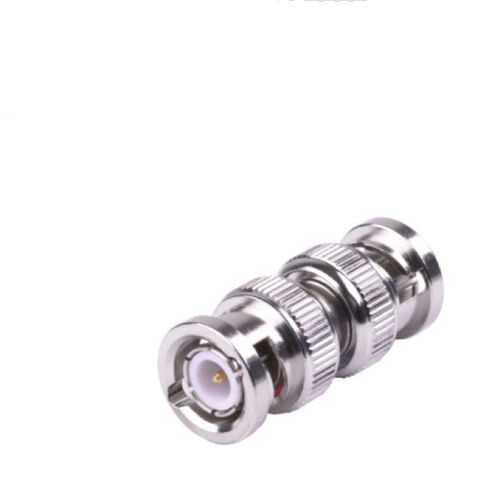 BNC Adapter  plug Male to BNC Male Connector straight M/M