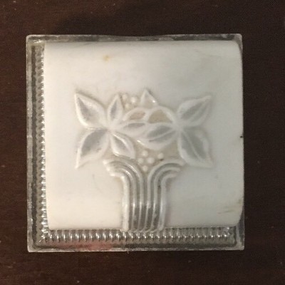 Vintage 1950s Plastic Ring Box - Kennedy’s Jewelers Nacogdoches, Texas