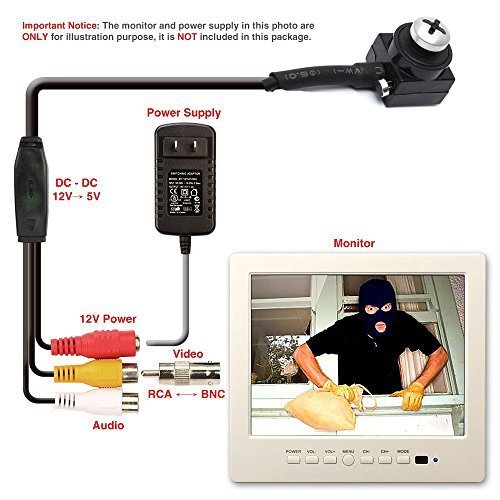 Camara el Tornillo Camara De Seguridad Oculta Secreta Mini Espia Hidden Cam HD - Image 3