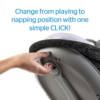 Tiny Love 3-in-1 Rocker Napper Luxe Black