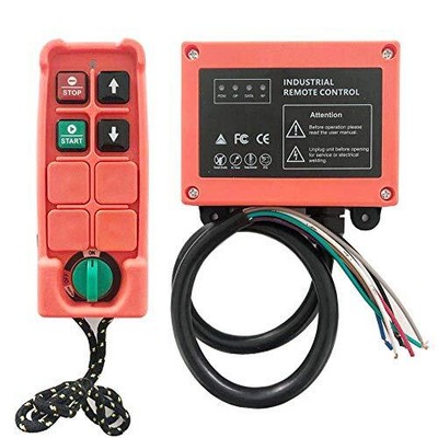 Micro Electric Hoist Industrial Radio Remote Control Wireless Transmitter Stop B