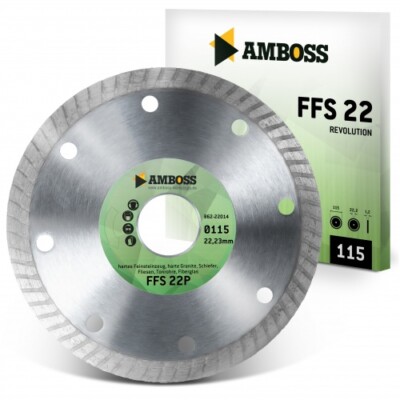 Amboss FFS 22 ''Premium'' - Diamant Trennscheibe für Fliesen & Feinsteinzeug