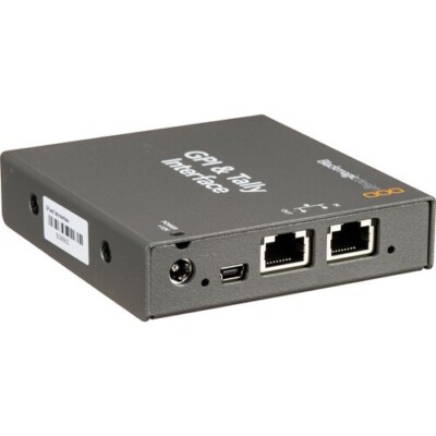 Black Magic Design GPI and Tally Interface (New)