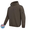 Pro Standard Mens NBA Los Angeles Lakers Neutral Pull Over Hoodie Dark Taupe S