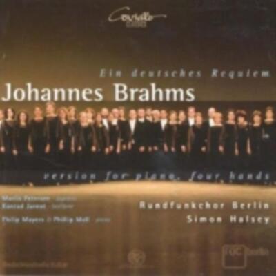 BRAHMS/PHILIP MAYERS/SIMON HALSEY: EIN DEUTSCHES REQUIEM (CD.)