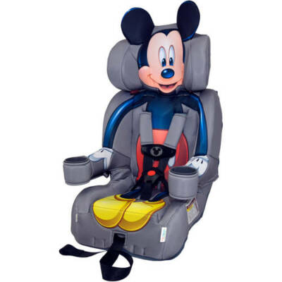 Kids Embrace Disney Mickey Mouse Combination Harness Booster Toddler Car Seat