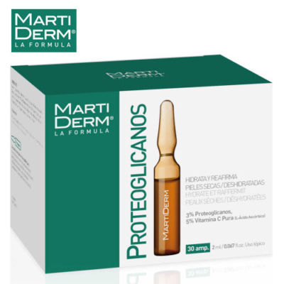 MARTIDERM THE ORIGINALS PROTEOS HYDRA PLUS  Anti-Aging Ampoules  FREE SHIPPING !