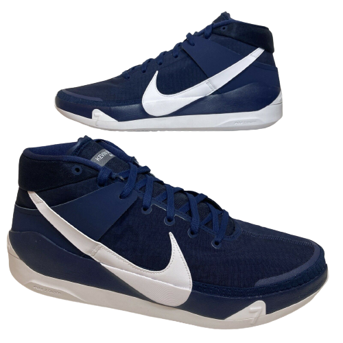 

Nike Kevin Durant KD 13 TB темно-синий белый черный CW4115-402 размер 15 мужские баскетбольные, Nike KD 13