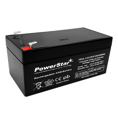 For Wp3-12 Backup 12 Volt 3.3ah - 3yr Warranty