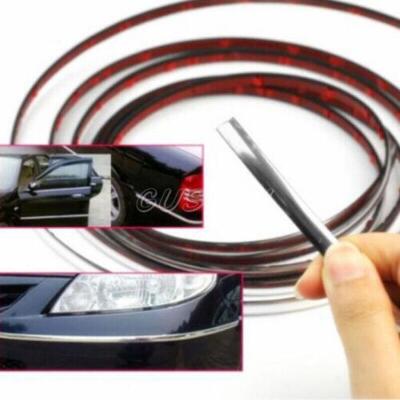Chrome Trim Molding Strip Car Door Window Bumper Side Trime Protector 10ft 8mm