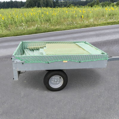 Anhängernetz 2 x 3 m Sicherungsnetz Transportnetz für Anhänger Sicherung NEU