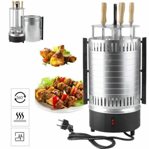 Macchina Cuoci Spiedini Girevole Elettrica 1000w