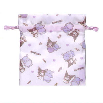 Sanrio Characters Kuromi And Friends Drawstring Pouch IP4 5-Inch Collectible Toy
