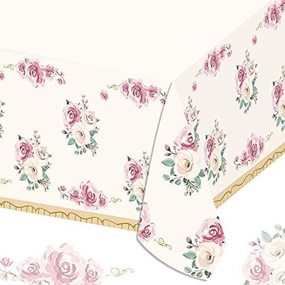 Picnic Table Cover Vintage Tea ...