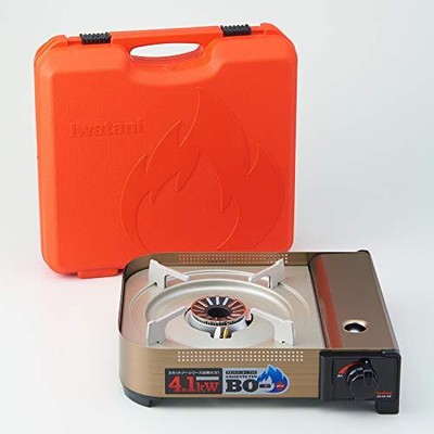 Iwatani Cassette stove BO-Plus Hairline Silver CB-AH-41F Japan