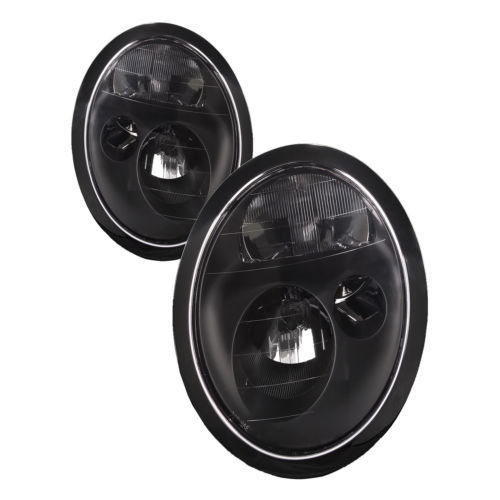 P700 Halogen Headlight Pair - H4 Triplet Headlamps For MGB, Mini, Ford, Triumph Classic Cars