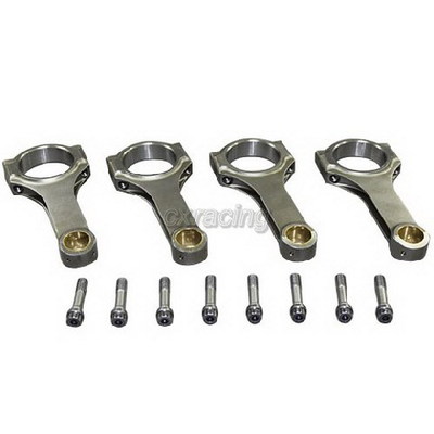 CXRacing 5.510'' H-Beam Connecting Rods W/ Bolts For BMW 318I E30 E36 M40 M42 M44
