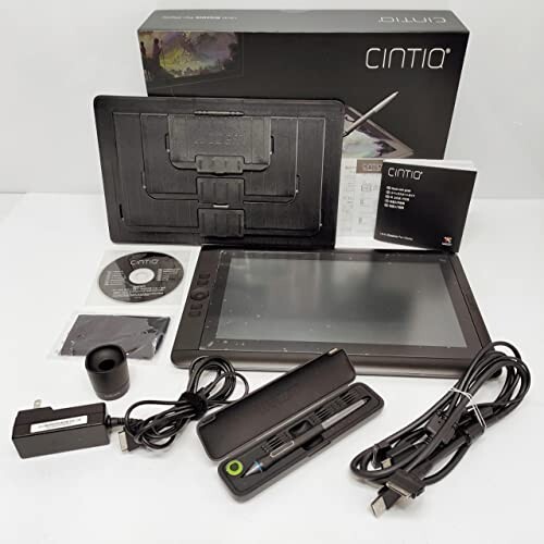 Wacom - 【美品】WACOM DTK-1300/K0【おまけ付き】 Wacom DTK-1300 Cintiq 13HD Creative Pen Display Tablet used