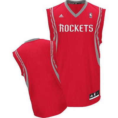 Футболка Adidas Rockets Boys Blank Swingman, красная, большого размера