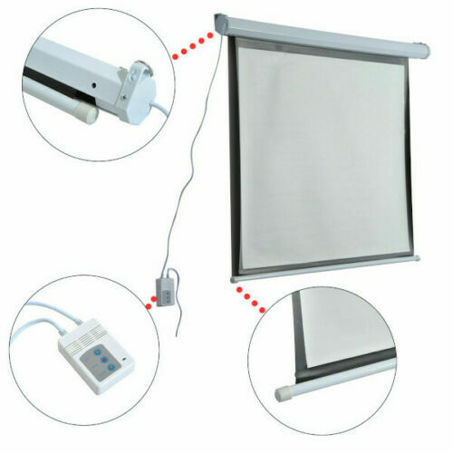 Schermo Proiettore Motorizzato 100" 254cm Cinema In Casa cir