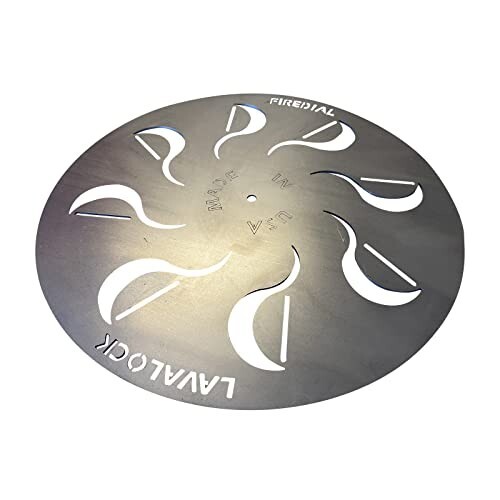 FireDial Baffle Plate Heat Management System for Charcoal BBQ - for 14in WSM