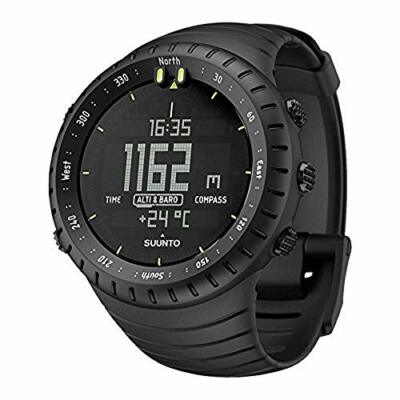 Pre-owned Suunto Core All Black Military Men's Outdoor Sports Watch From Japan