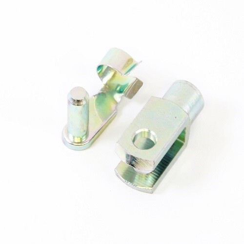 Gabelkopf M6 verzinkt inkl. Federklappbolzen