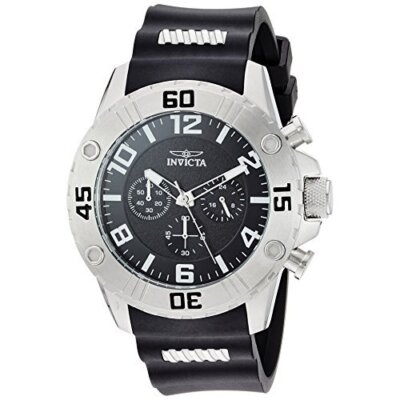 Invicta Pro Diver Chronograph Quartz Black Dial Men S Watch 22696