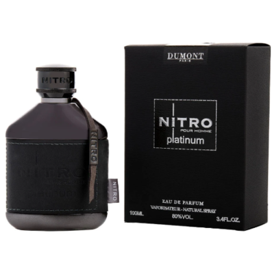 Nitro Platinum Pour Homme by Dumont Paris 3.4 oz EDP Cologne for Men NIB