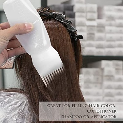 Root Comb Applicator Bottle Hair Oil Applicator Brush 3 Pack Hair Oil Bottle For