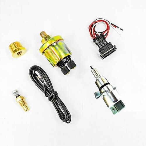 1973-1987 Chevy Truck Analog gauge cluster replacement, Black Faceplate