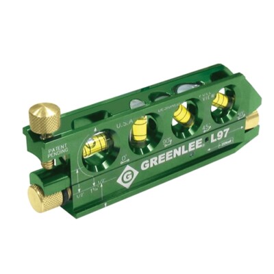 Greenlee L97 5-1/16" 4 Vials Professional Grade Mini-Magnet Laser Level