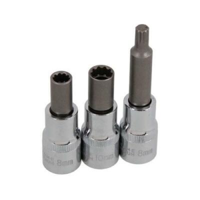 3pc 1/2'' Dr Special Oz Socket Set For Multi-pieces Aluminum BBS / AMG / RH Rims